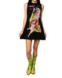 Queen Of Sparkles - Licensed Pbr Bucking Bull Dress
