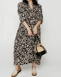 Bel Kazan - Willa Dress Cream Sahara