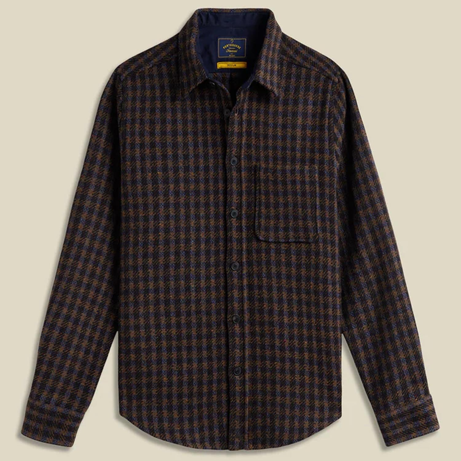 Portuguese Flannel - Men's Merino Tweed Shirt