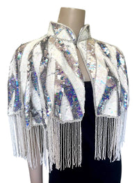 Western Fashion Accessories - Women's Shimmer Capelet