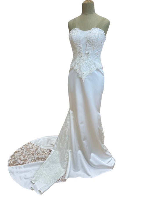 Mary'S Bridal - Women's Strapless Mermaid Wedding Gown