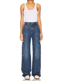Grlfrnd - Elyse Trouser Denim Jeans
