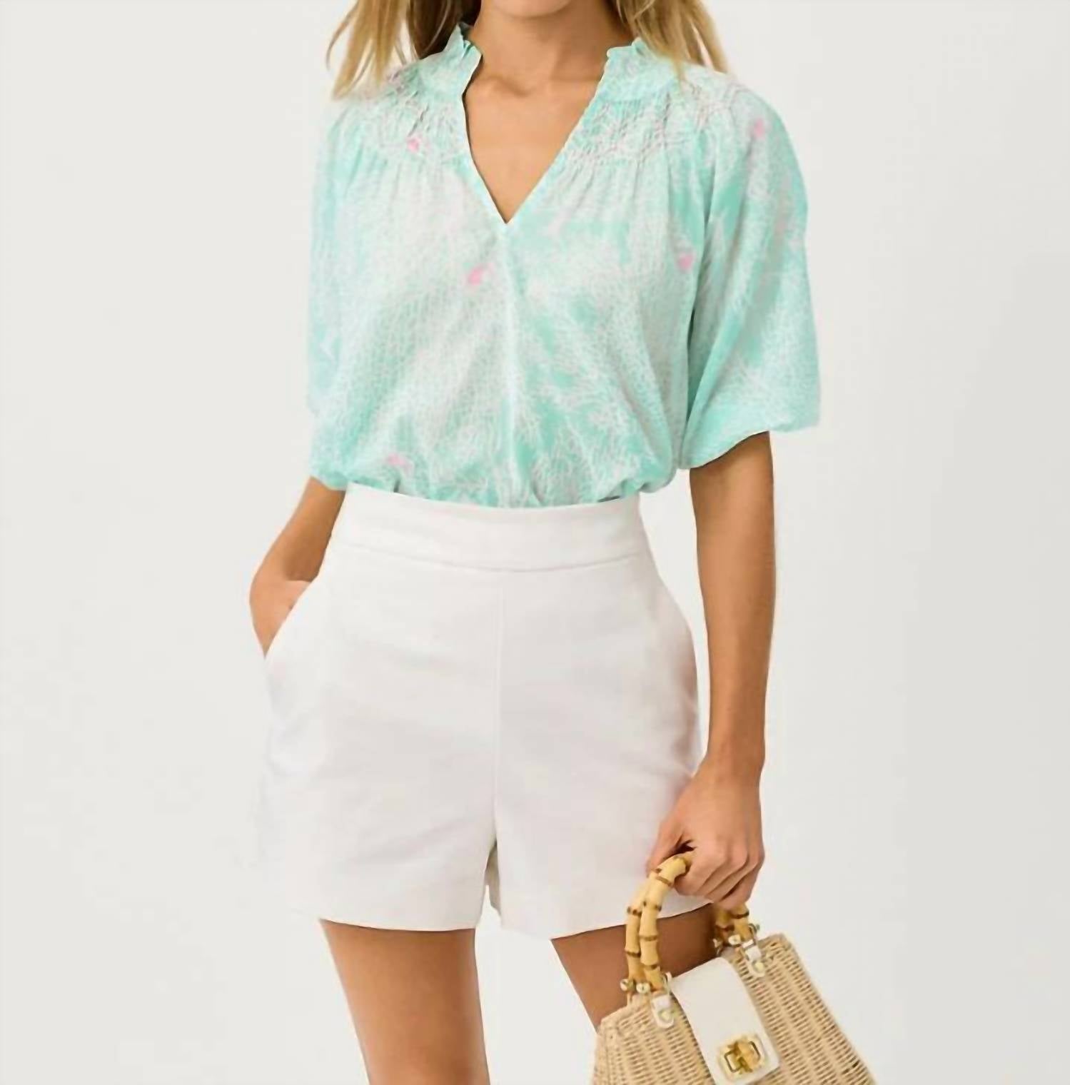 Lilly Pulitzer - LOURDES SHORT SLEEVE TOP