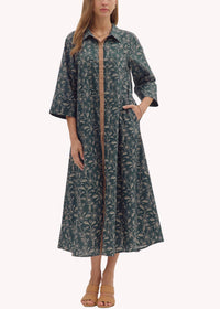 Entro - Teighla Cotton Midi Shirt Dress