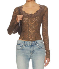 Free People - All Night Long Sleeve Top