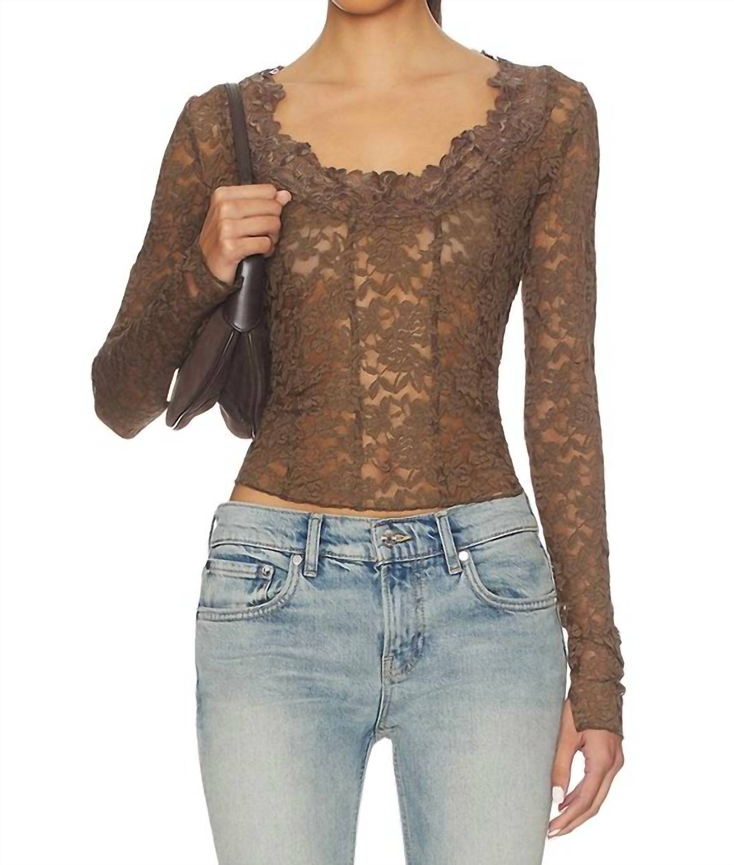 Free People - All Night Long Sleeve Top