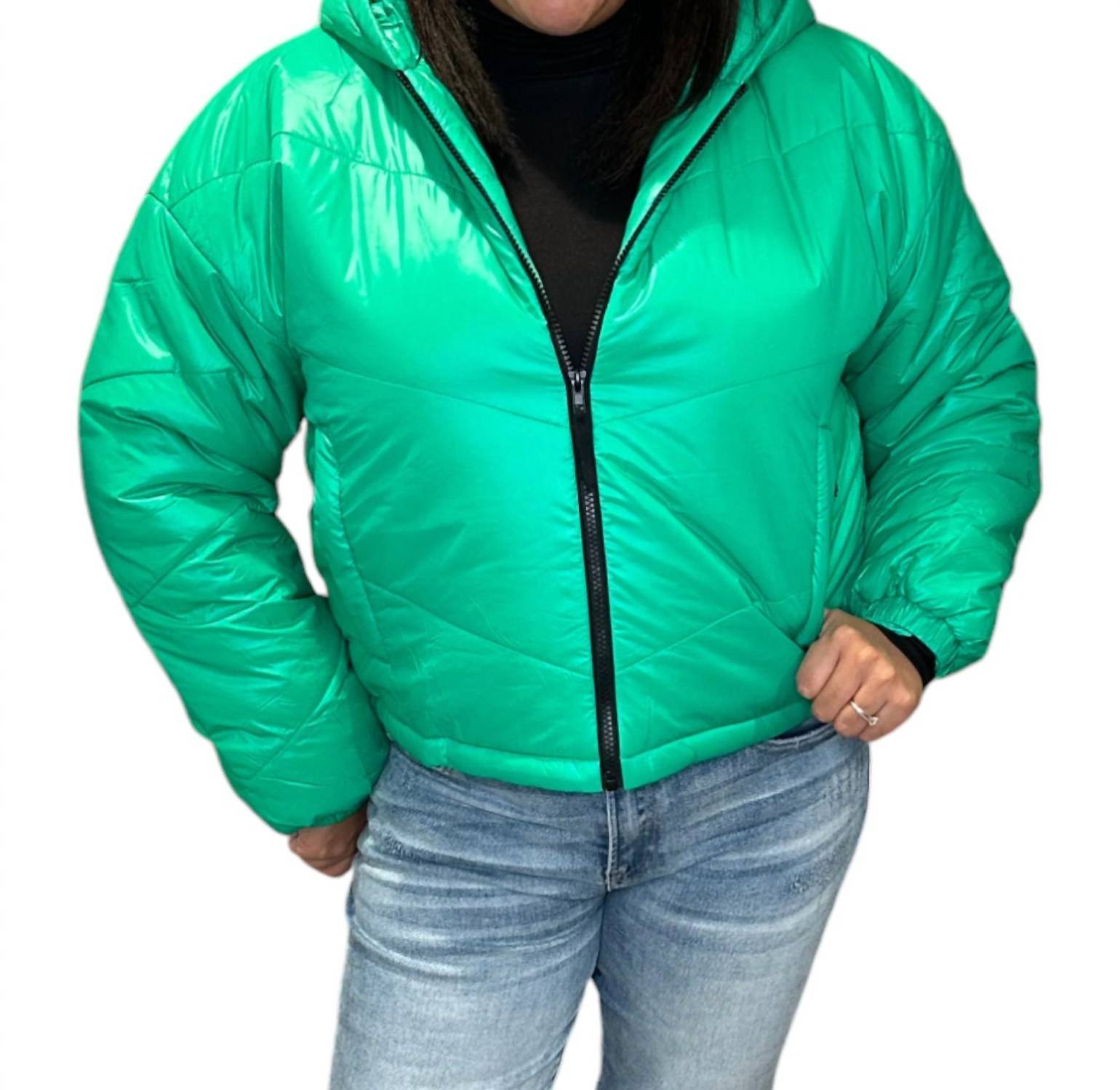 Saltwater Luxe - Marsily Puffer Cropped Jacket