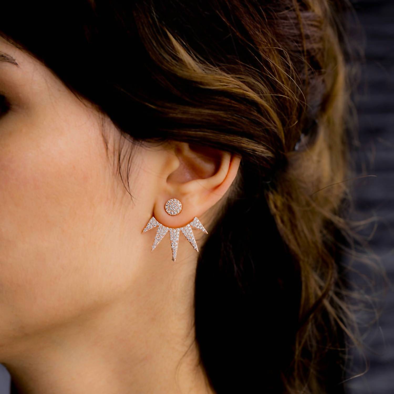Avenue Chic - Women's Liberty Earcuff Earrings