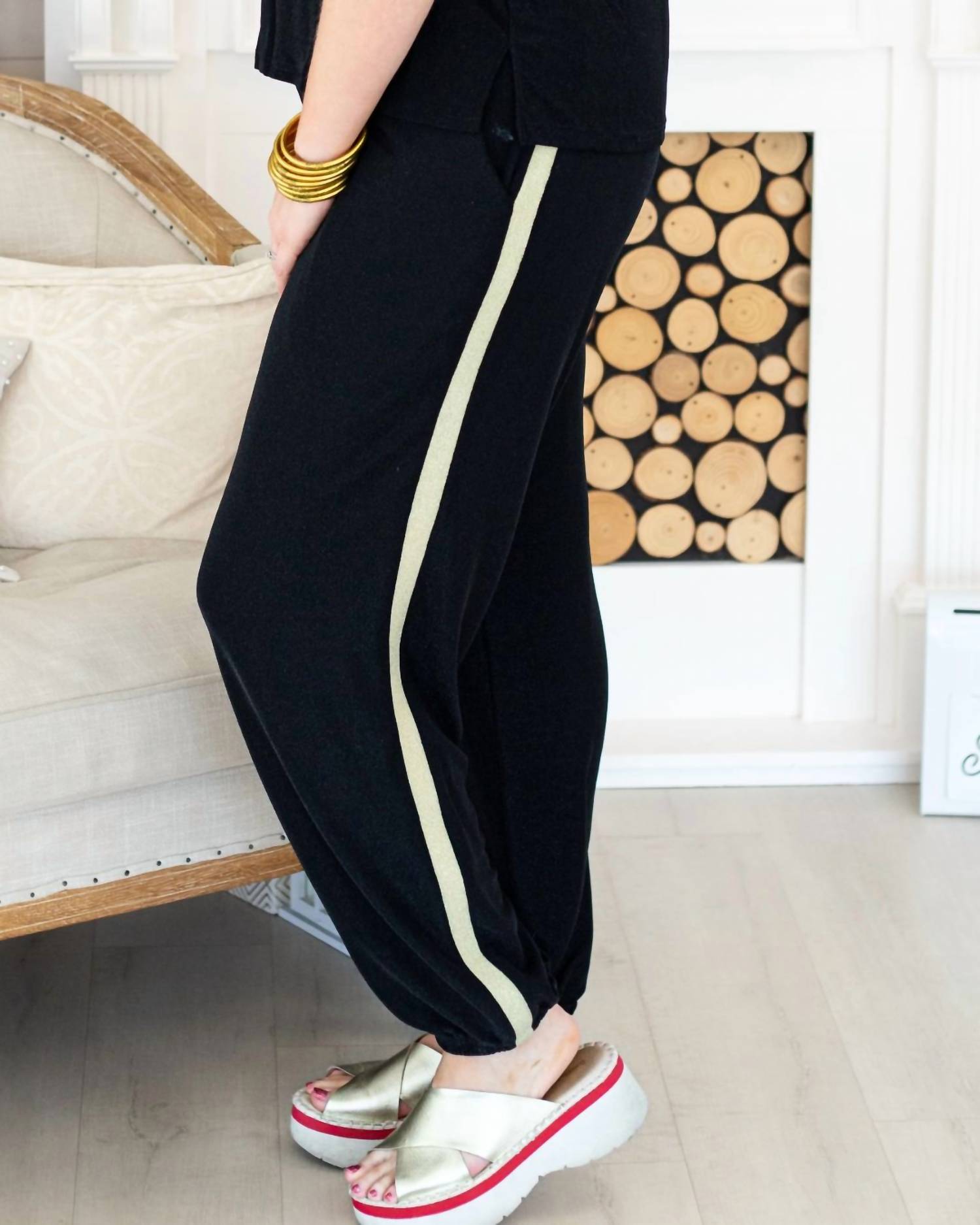 Layerz Clothing - Shimmer Lounge Pants - Plus