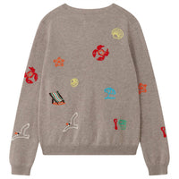 Jumper1234 - Women's Seaside Tribute Crew Sweater Top