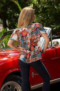 Cienna - Margot Flare Sleeve Blouse