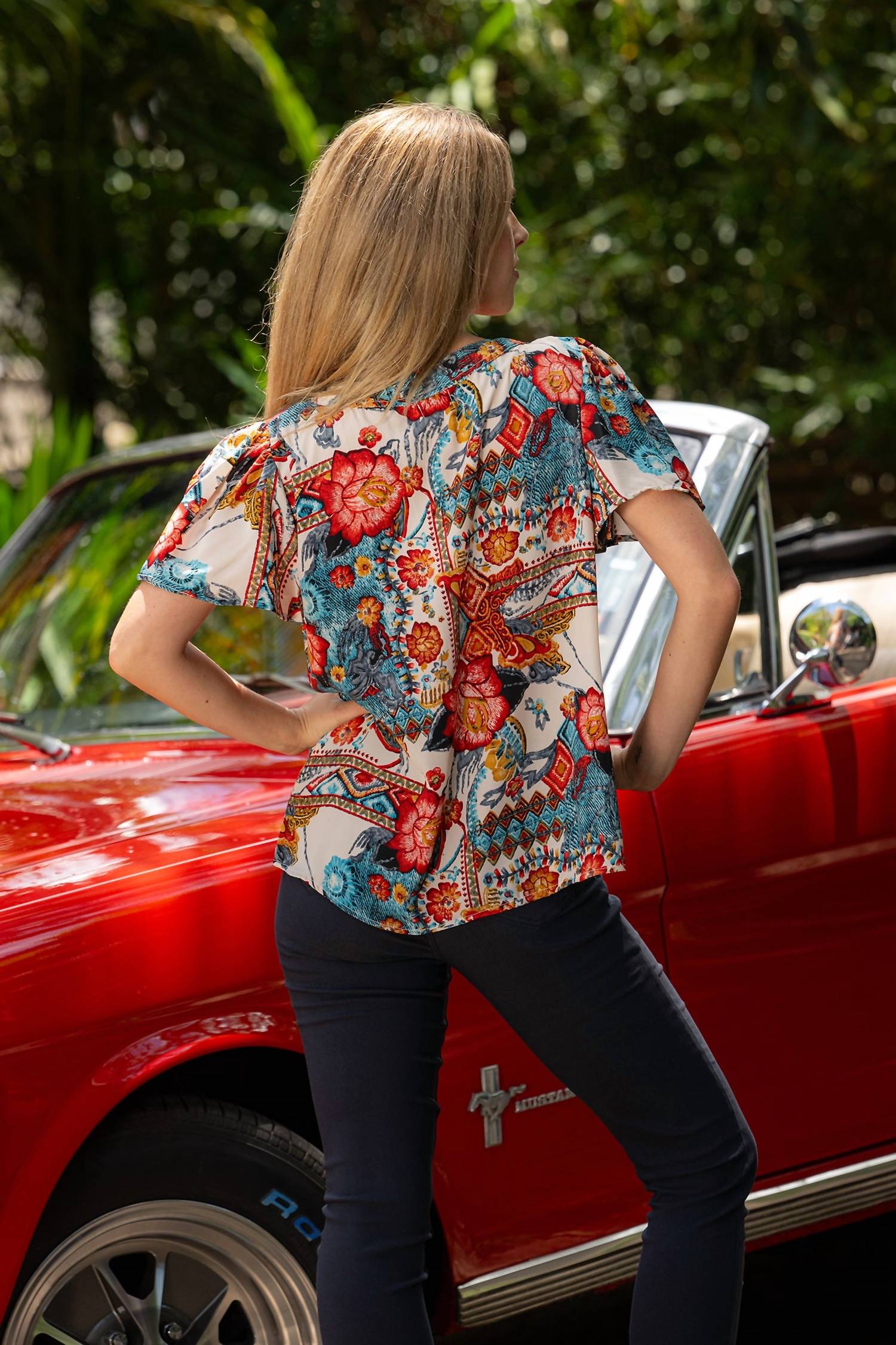 Cienna - Margot Flare Sleeve Blouse