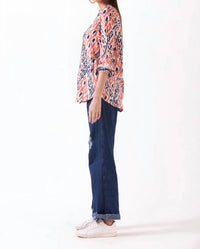 Ash & Eden - Nehara Stand Collar Top