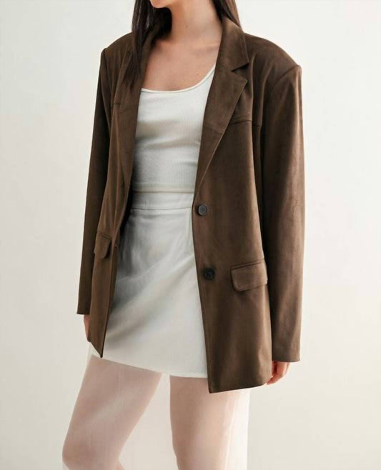 Mable - Sadie Suede Blazer
