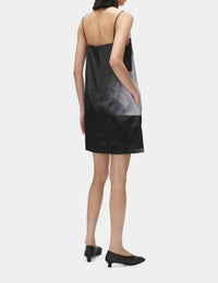 RACHEL COMEY Diapsi Mini Dress in grey - women's dress - detail view