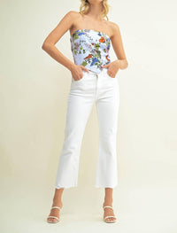 Just Black Denim - Vana Vintage Cropped Flare Jeans