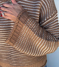Dear John Denim - Stripe Wide Sleeves Sweater