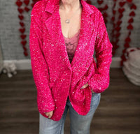 Jadyk - Oversized Sequin Blazer