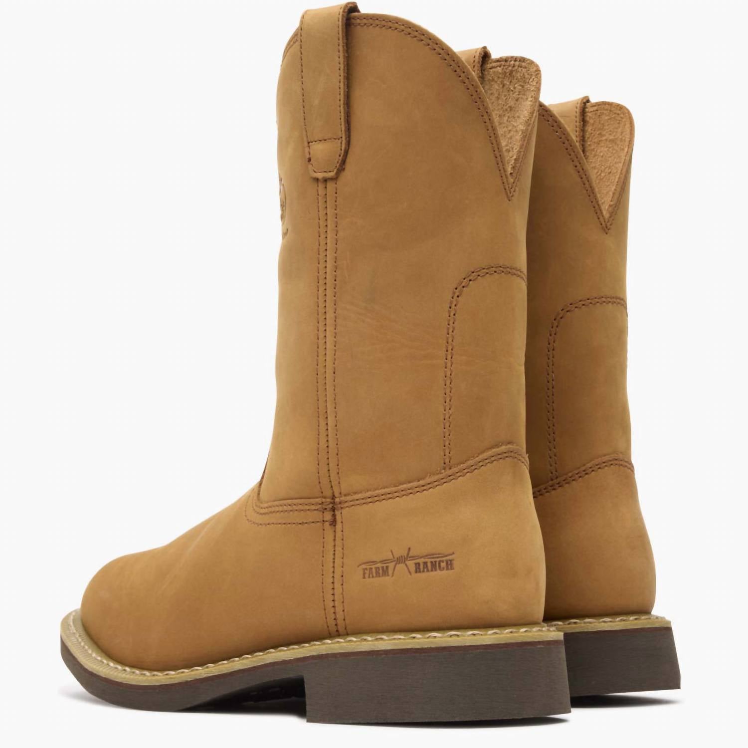 Georgia Boot - Men's Wellington Pull-on Work Boots