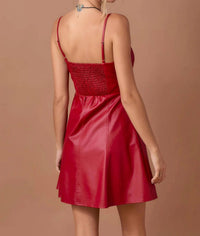 Baby Pink - Cutout Mini Dress