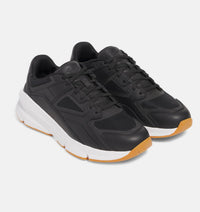 UNDER ARMOUR Unisex Forge 96 Leather Shoes in black white - men's sneaker