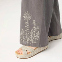 Coco + Carmen - Floral Embroidery Ava Pants
