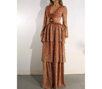 Mulla - Cross Back Tie Maxi Dress
