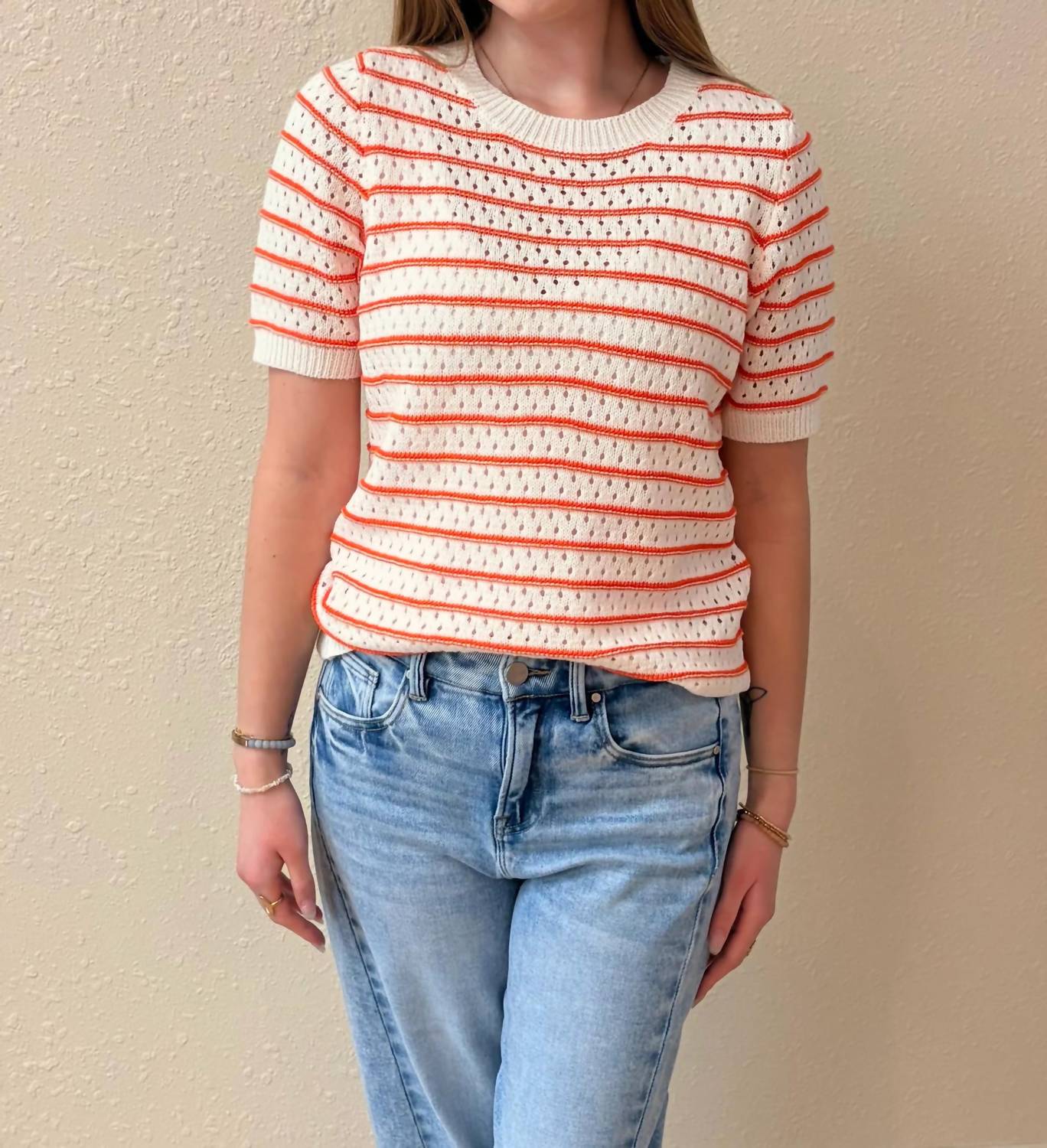 Staccato - Ivy Stripe Knit Top