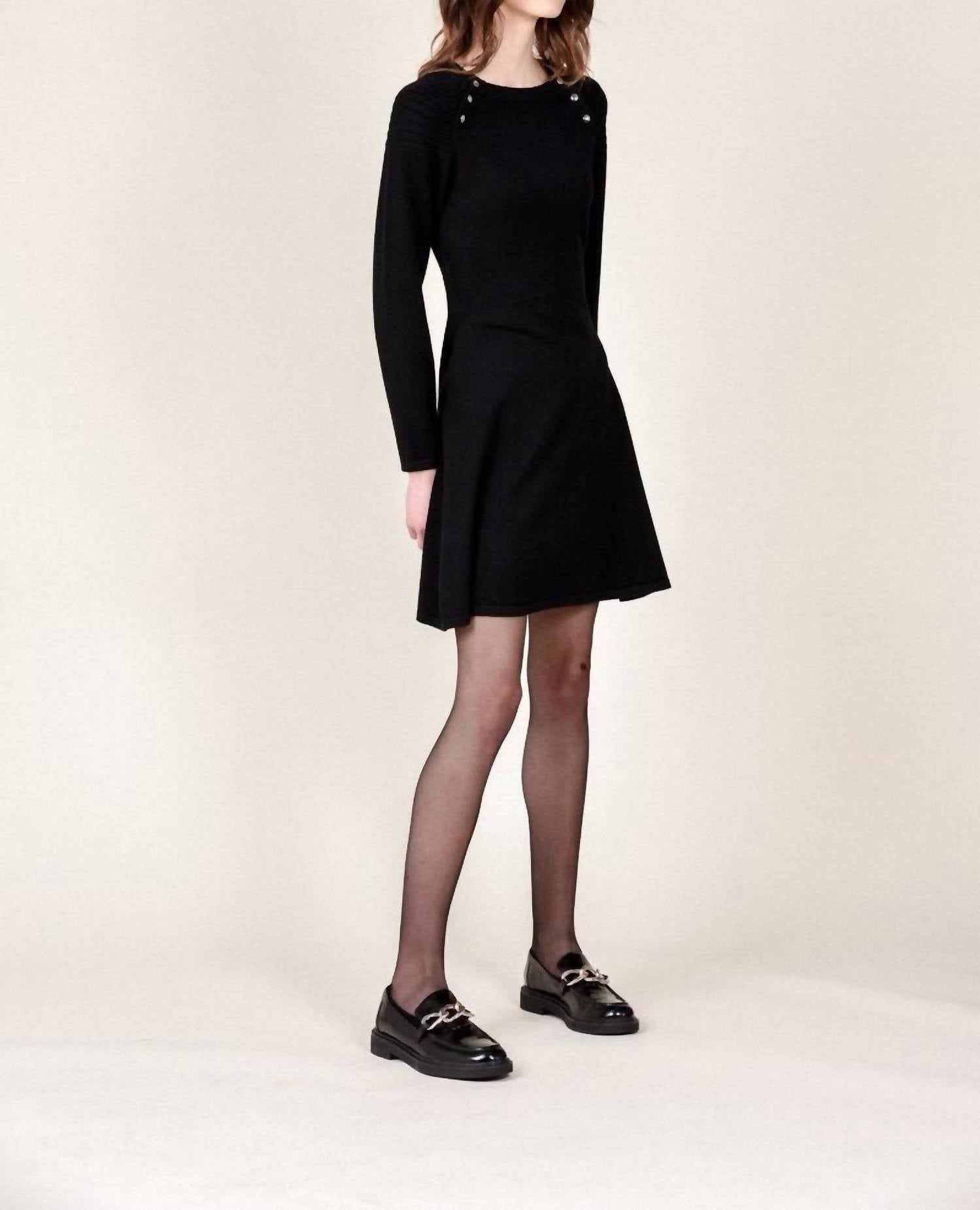 Ladies A-Line Knitted Dress
