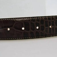 Fresco Golf - Men's Leather Alligator Embossed Belt