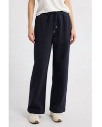 FRAME Women's Straight Leg Sweatpants in dark navy - women's pants