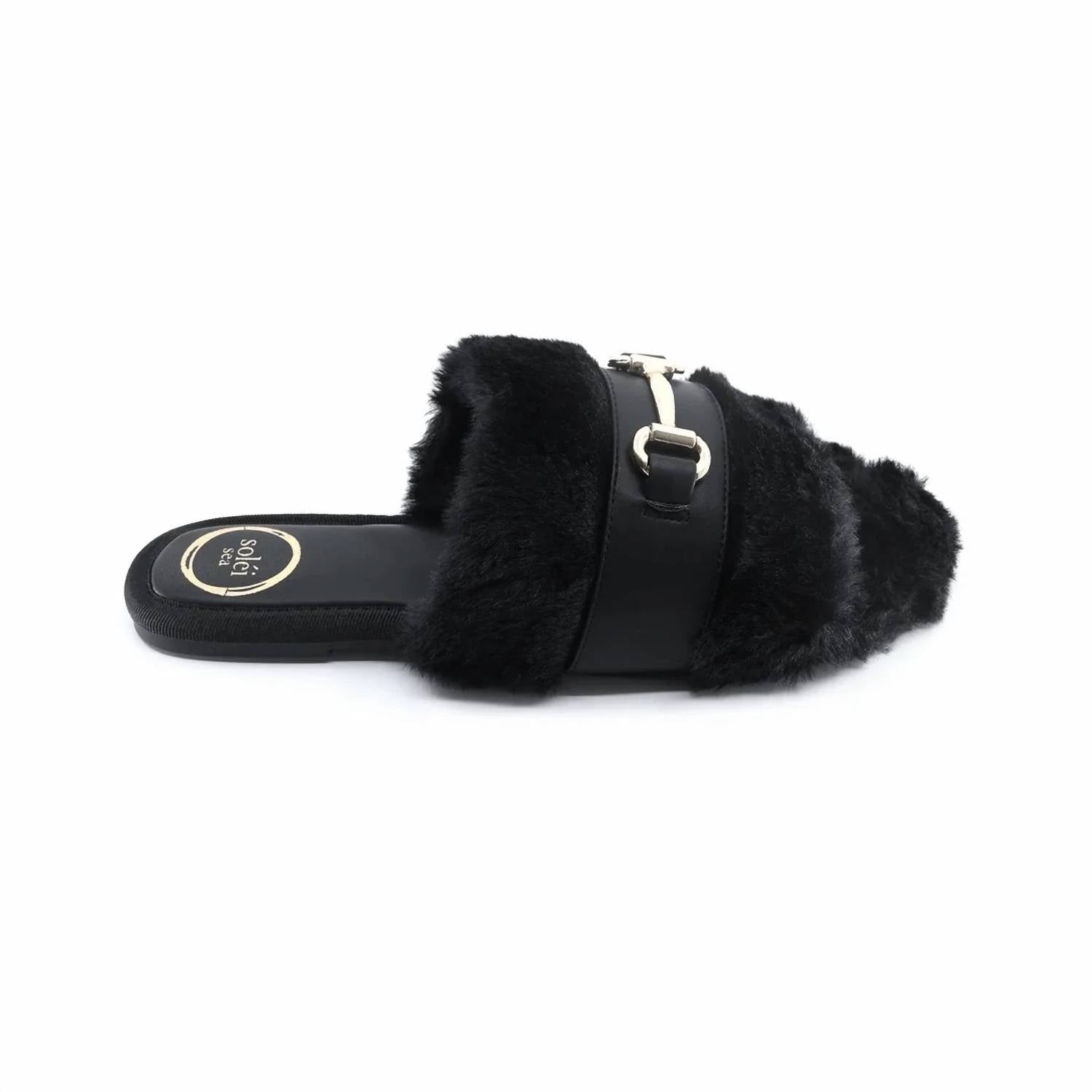 Solei Sea - Women's Hanni Horsebit Buckle Slide