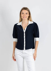 Cinq A Sept - Weiley Button Front Top