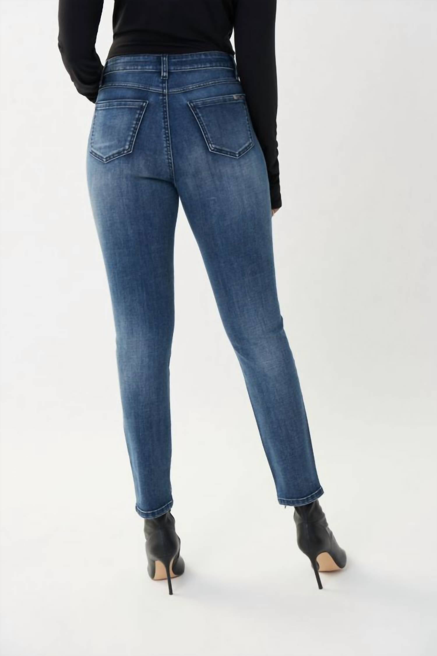 Joseph Ribkoff - Rhinestone Embellishment Scribble Jean