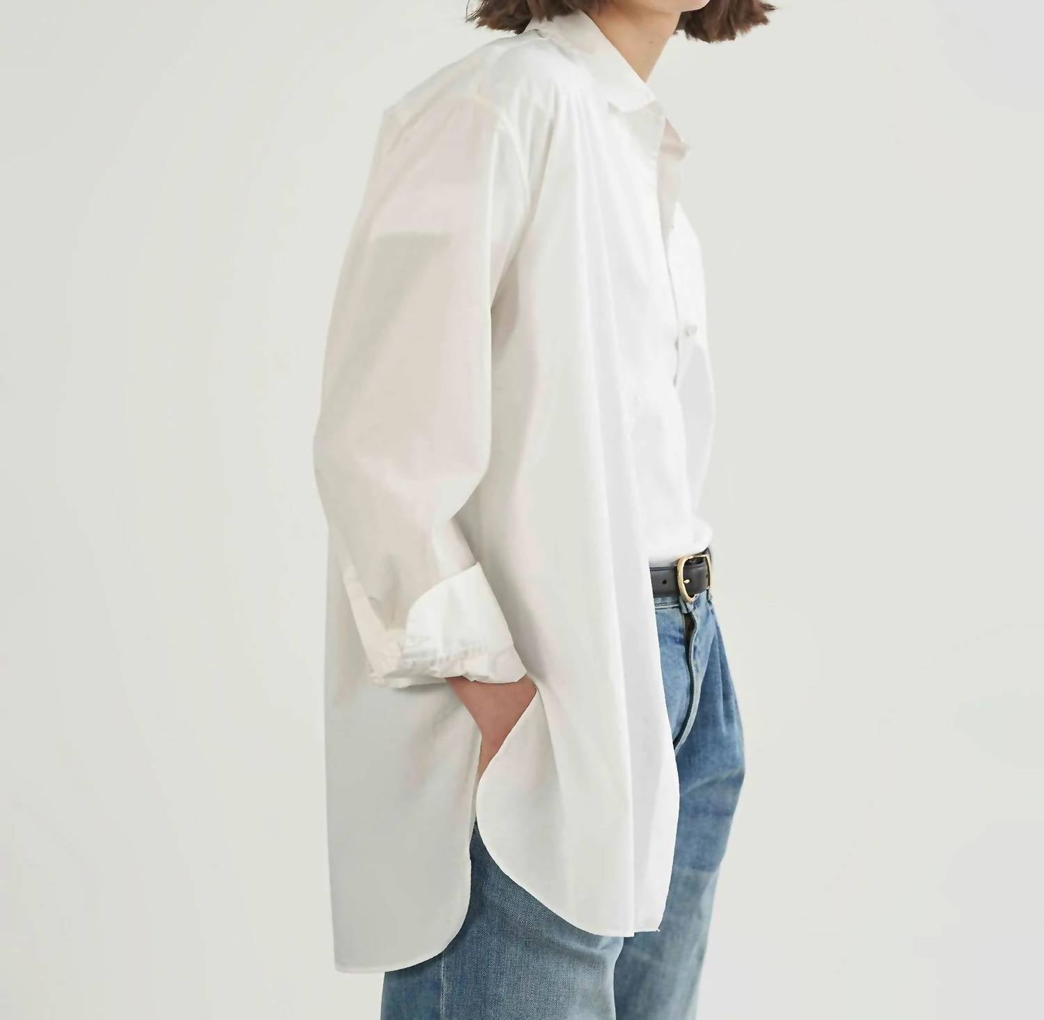 Nili Lotan - Yorke Oversized Button Shirt