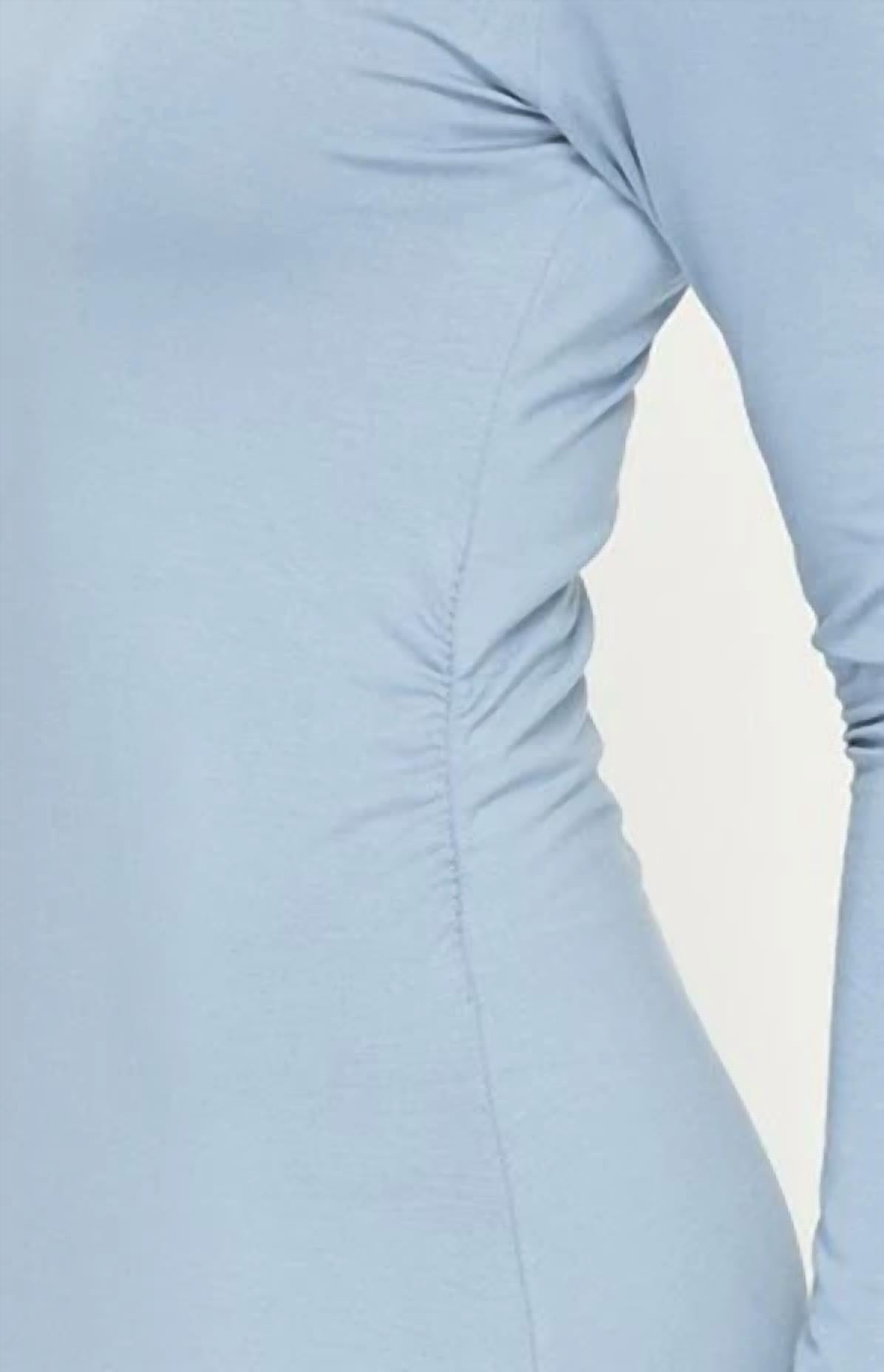 Kmw - Bamboo Jersey Side Ruched Dress