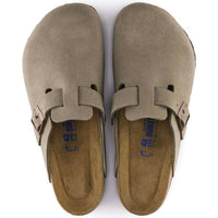 Birkenstock - Unisex Boston Soft Footbed Suede Leather Clog