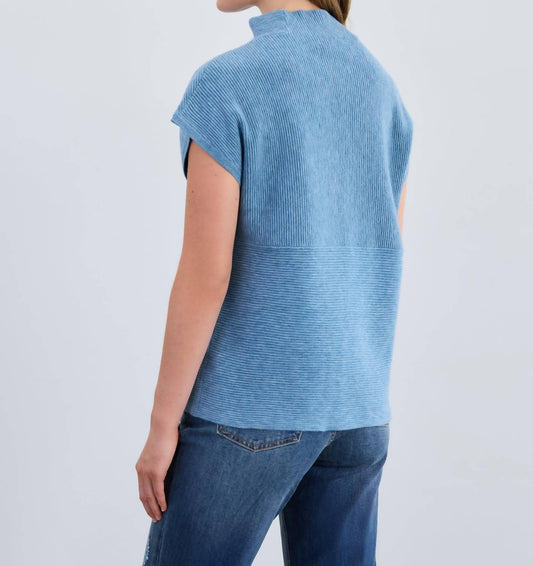 Fdj - Ottoman Cap Sleeve Sweater