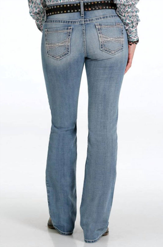 Cruel Girl - Women's Hannah Moderate-rise Slim Boot Cut Jean