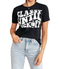 123 Amore - Classy Until Kickoff Shirt