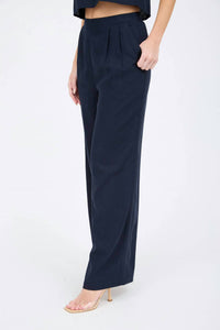 The Workshop Studio - High Waisted Front Pleat Pants