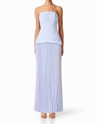 Elliatt - Lacy Strapless Gown