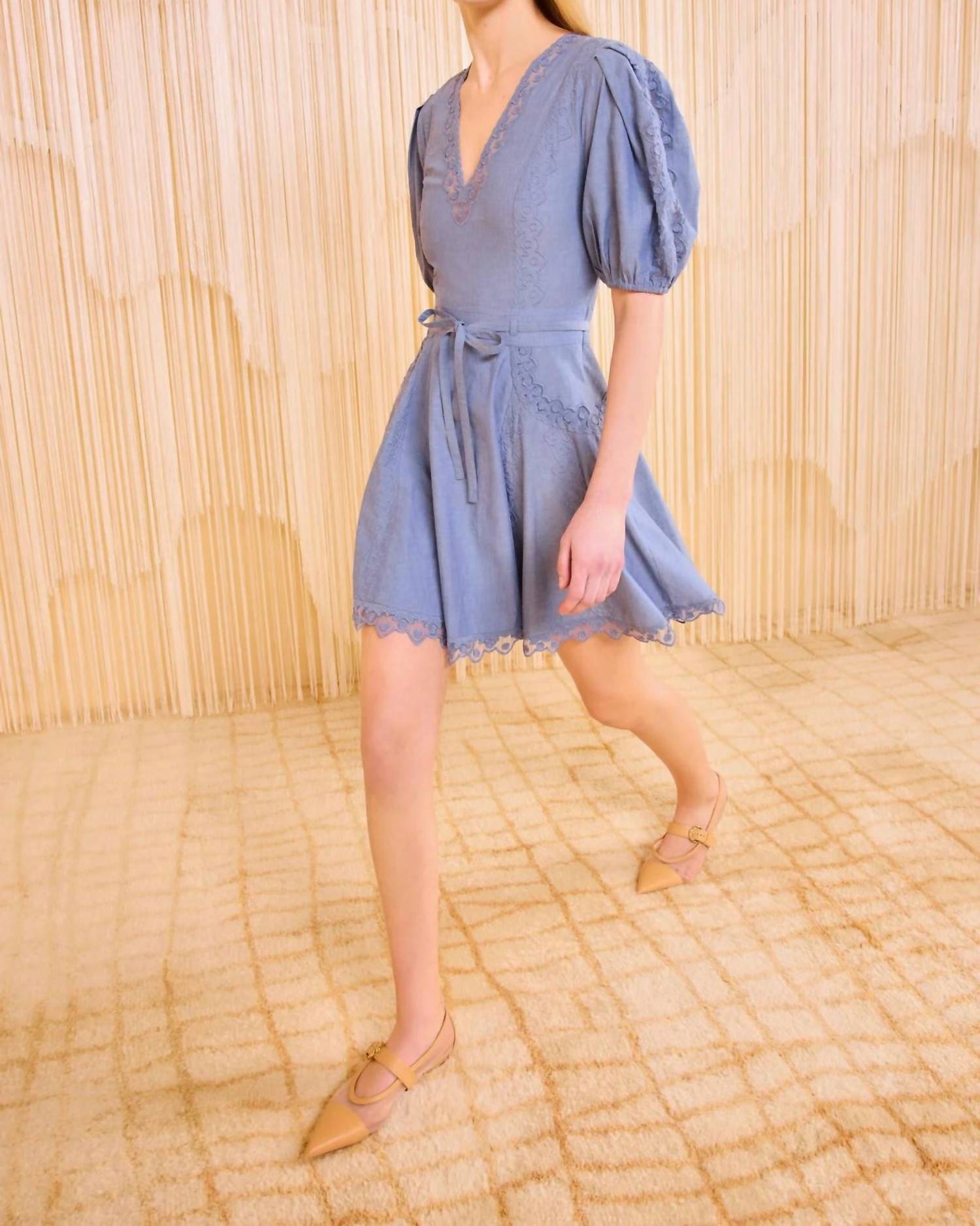 Ulla Johnson - Camila Short Sleeve Mini Dress