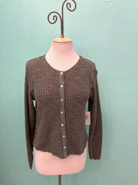 Cut Loose - Women's Crop Button Cardigan
