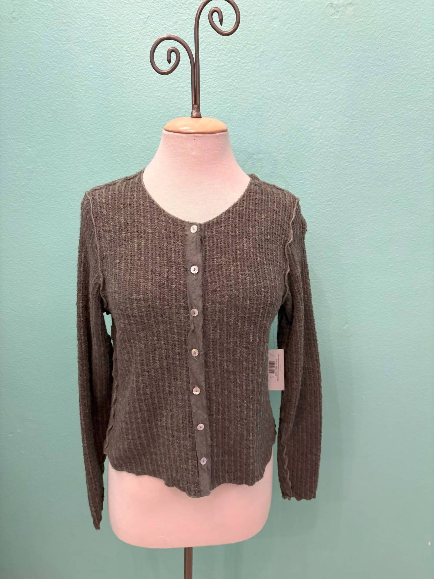 Cut Loose - Women's Crop Button Cardigan
