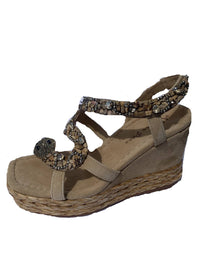 Alma En Pena - Women's Zafiro Wedge Sandals