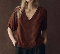 The Great. - Short Sleeve Legacy Top
