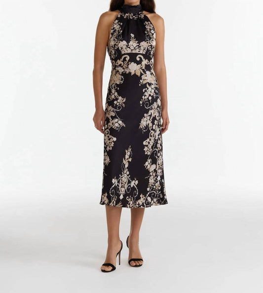 Saloni - Michelle Midi Dress