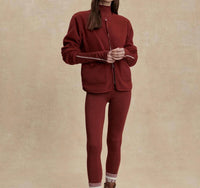 Varley - Marina Collarless Fleece Jacket