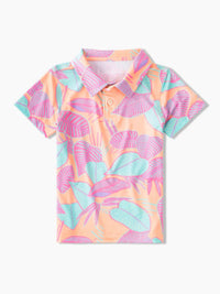 Chubbies - Lil Posh Palms Toddler Performance Polo
